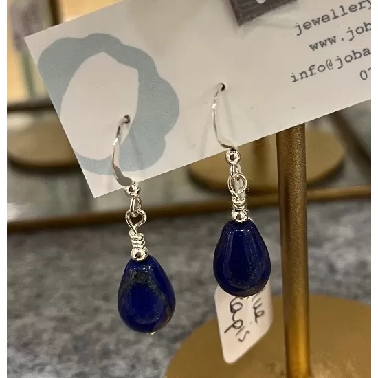Blue Lapis stone earrings