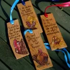 Bookmark with Pyrography decoration York