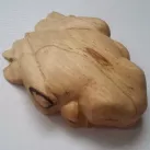 Carved Fringed Leaf Frog