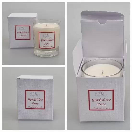 Soy Wax Candle Gift Boxed Yorkshire Aroma