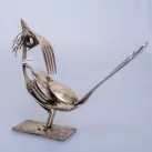 Bird metal sculptures Bird metal