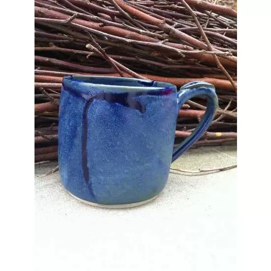 Hand thrown ceramic mug