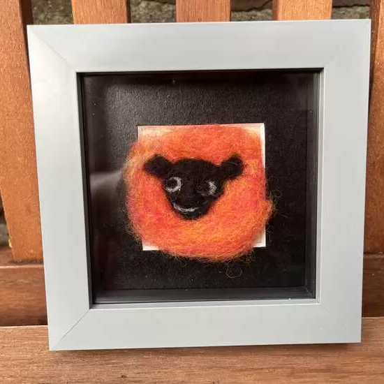 Needlefelted picture small