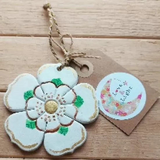  Air Dry Clay Charms Hand Crafted & Painted 