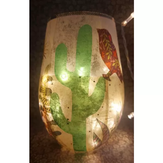 Tropical Lantern Jar