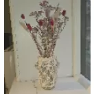 Macrame Vase with Dried Flowers This