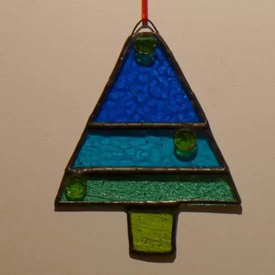 Stained glass Christmas Tree