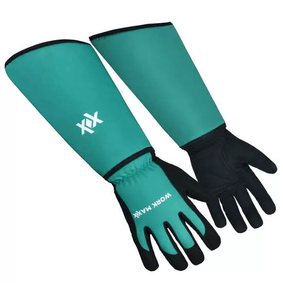 Green Gardening Gloves Long Sleeve