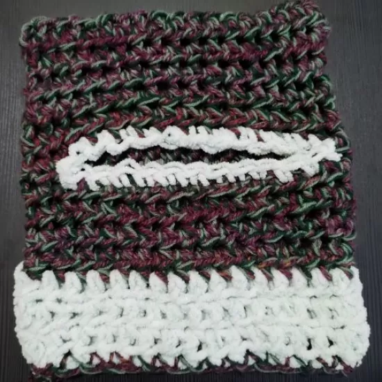 Lapwing crochet balaclava