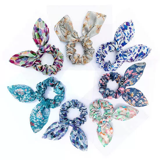 Silk hair accessories by pattern passion