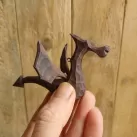 Small Carved Hanging Dragon