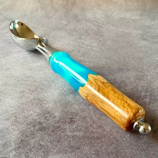 Ice Cream Scoop with Handcrafted Handle