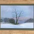 Winter Trek - 18cm x 13cm Framed Print