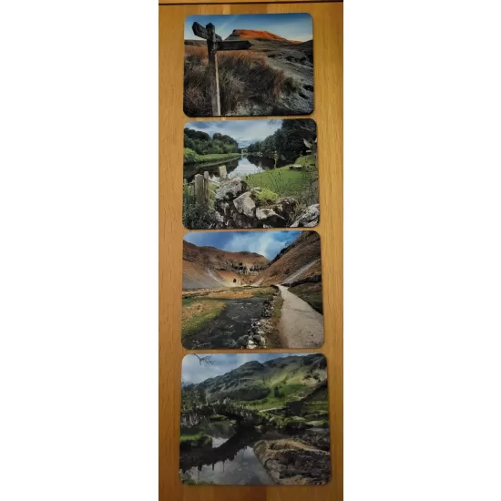 Mouse mat of the Yorkshire Dales and English Lake District