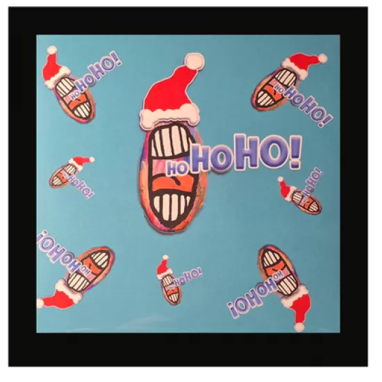 Mouthy Santa Xmas Card